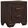 Kauffman 4-piece California King Storage Bedroom Set w/High Straight Headboard Dark Cocoa by Coaster