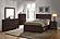 Kauffman 5-piece Queen Storage Bedroom Set w/High Straight Headboard Dark Cocoa by Coaster