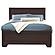 Kauffman 5-piece Eastern King Bedroom Set w/High Straight Headboard Dark Cocoa by Coaster