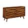 Robyn Bedroom Set w/Upholstered Headboard - Dark Walnut by Coaster