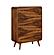 Robyn Bedroom Set w/Upholstered Headboard - Dark Walnut by Coaster