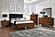 Robyn Bedroom Set w/Upholstered Headboard - Dark Walnut by Coaster