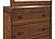 Robyn 4-piece Eastern King Bedroom Set w/Upholstered Tufted Headboard Dark Walnut by Coaster