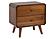 Robyn 4-piece Queen Bedroom Set w/Upholstered Tufted Headboard Dark Walnut by Coaster