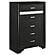 Miranda Upholstered Panel Bedroom Set Black by Coaster