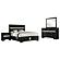 Miranda 4-piece Full Bedroom Set Black by Coaster