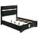 Miranda 4-piece Full Bedroom Set Black by Coaster