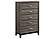 Watson 5-piece Queen Bedroom Set Grey Oak and Black by Coaster