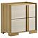Hyland Wood LED Panel Bedroom Set Natural and White by Coaster