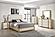Hyland Wood LED Panel Bedroom Set Natural and White by Coaster