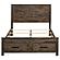 Woodmont 4-piece Queen Platform Bedroom Set Rustic Golden Brown by Coaster