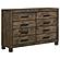 Woodmont 4-piece Queen Platform Bedroom Set Rustic Golden Brown by Coaster