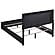 Marceline Eastern King Bed w/LED Headboard Black by Coaster
