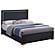 Marceline Eastern King Bed w/LED Headboard Black by Coaster