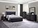 Marceline Eastern King Bed w/LED Headboard Black by Coaster