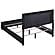 Marceline Queen Bed w/LED Headboard Black by Coaster