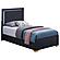 Marceline Twin Bed w/LED Headboard Black by Coaster