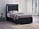 Marceline Twin Bed w/LED Headboard Black by Coaster