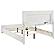 Marceline 4-piece Full Bedroom Set w/LED Headboard White by Coaster