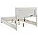 Marceline Queen Bed w/LED Headboard White by Coaster