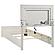 Marceline Twin Bed w/LED Headboard White by Coaster