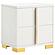 Marceline 4-piece Twin Bedroom Set w/LED Headboard White by Coaster