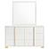 Marceline 6-drawer Dresser w/Mirror White by Coaster