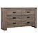 Frederick 5-piece Queen Panel Bedroom Set Weathered Oak by Coaster