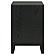 Valencia 2-drawer Nightstand Light Brown and Black by Coaster