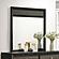 Valencia Dresser Mirror Light Brown and Black by Coaster