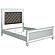 Gunnison 5-piece Eastern King Bedroom Set w/LED Lighting Silver Metallic by Coaster