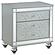 Gunnison 5-piece Queen Bedroom Set w/LED Lighting Silver Metallic by Coaster