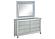 Gunnison 6-drawer Dresser w/Mirror Silver Metallic by Coaster
