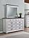 Hillcrest 9-drawer Dresser w/Mirror Dark Rum and White by Coaster