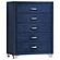 Melody Wingback Upholstered Bedroom Set - Pacific Blue by Coaster