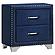 Melody 5-piece Queen Tufted Upholstered Bedroom Set Pacific Blue by Coaster