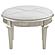 Evangeline 3-piece Vanity Table Set w/Tri-Fold Mirror and Stool Silver Oak by Coaster