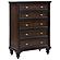 Andover 5-piece Queen Bedroom Set Dark Oak by Coaster