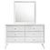 Janelle 6-drawer Dresser w/Mirror White by Coaster