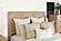 Arini Upholstered Eastern King Panel Bed Sand Wash and Natural Cane by Coaster