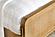 Arini Upholstered Eastern King Panel Bed Sand Wash and Natural Cane by Coaster