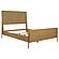 Arini Rattan California King Panel Bed Sand Wash and Natural by Coaster