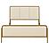 Arini 56-inch Panel Bed Cream and Sand Wash by Coaster