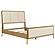 Arini 56-inch Panel Bed Cream and Sand Wash by Coaster