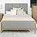 Arini Upholstered Queen Panel Bed Sand Wash and Grey by Coaster