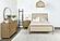 Arini 4-piece Queen Bedroom Set Cream and Sand Wash by Coaster