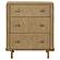 Arini 3-drawer Nightstand w/Dual USB Ports Sand Wash by Coaster