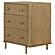 Arini 3-drawer Nightstand w/Dual USB Ports Sand Wash by Coaster