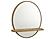 Arini Round Vanity Wall Mirror w/Shelf Sand Wash by Coaster
