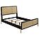 Arini 4-piece Queen Bedroom Set Black and Natural by Coaster